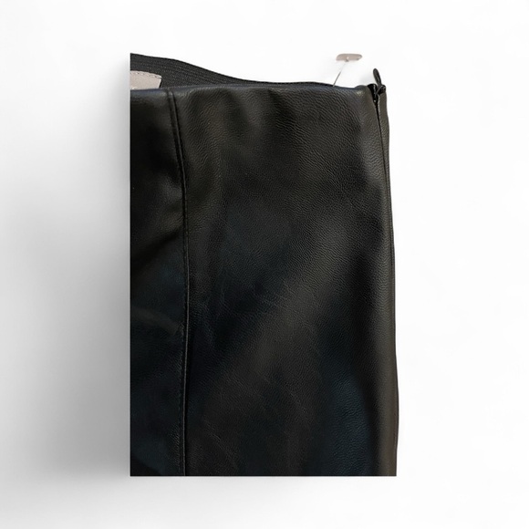 ASOS Black Faux Leather pants - Picture 4 of 5
